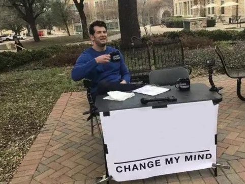 Change My Mind meme about Lyka